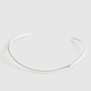 EUC Madewell Silver Collar Choker Necklace
